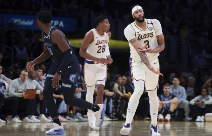 LeBron James returns and Lakers overcome Anthony Davis injury scare in win