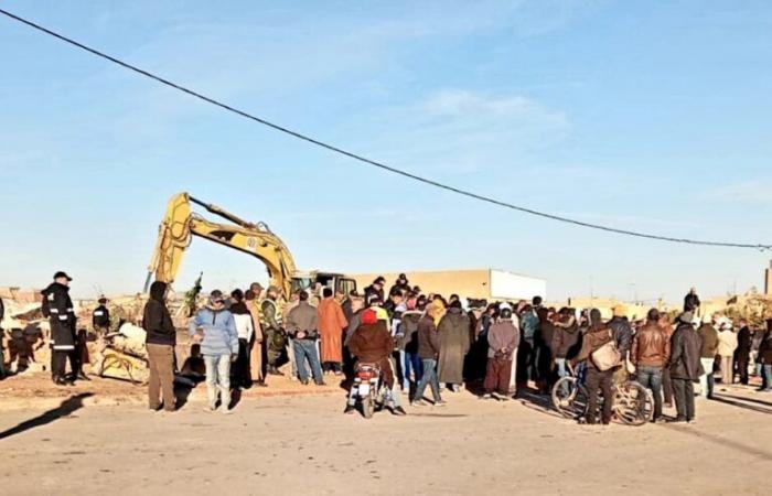 Oujda.. End of the activity of the weekly markets in the city center