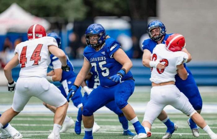 Eight Carabins players invited to CFL evaluation camp in Regina