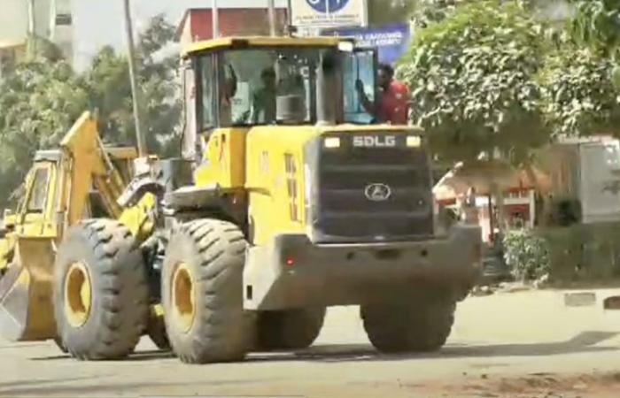 Barthélémy Dias blocked again by the police during a site visit (Video)