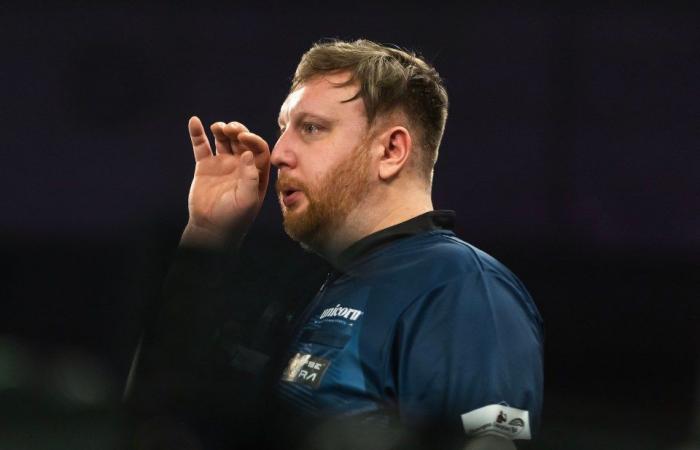 Cameron Menzies bursts into tears as he loses in first round of World Darts Championship to fan-favourite Leonard Gates