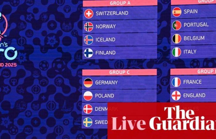 Women’s Euro 2025 draw – live | Women’s football