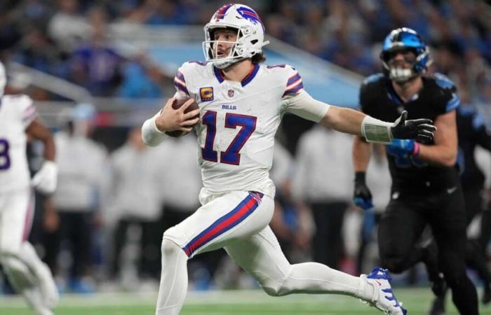 Josh Allen is not human and the Bills win