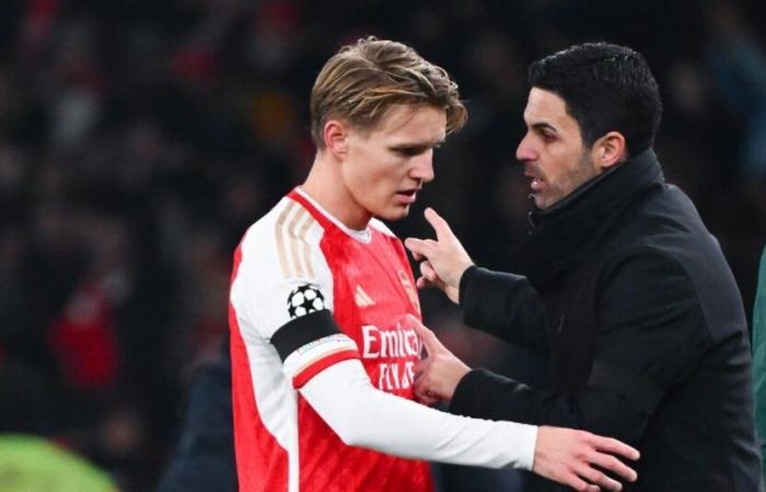 Odegaard, Arteta extinguishes the controversy