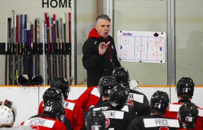 Junior Team Canada refines its preparation with the Petawawa military