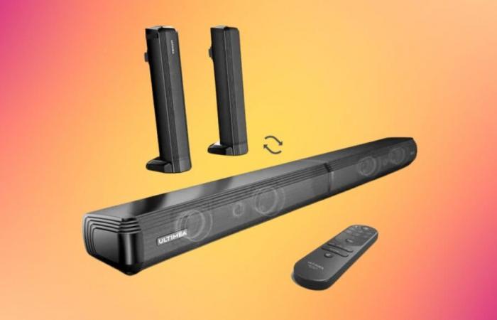 No need to wait anymore, this soundbar is at a crazy price right now on the Cdiscount website