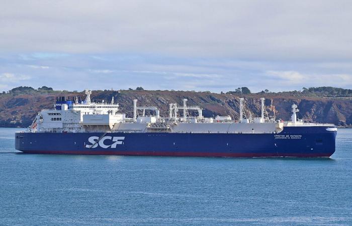 52 new ships, including the LNG tanker Christophe de Margerie, targeted by European sanctions against Russia