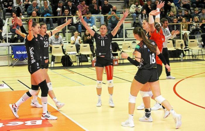 League A: character, relaxation and a great victory for Quimper Volley