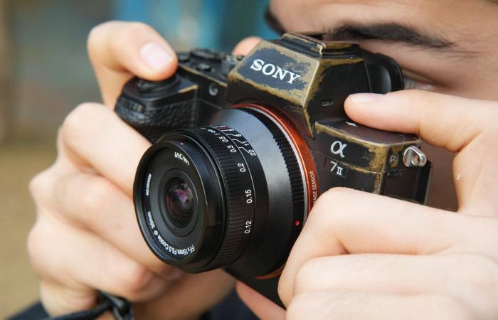 a full-frame, compact wide-angle lens to take in