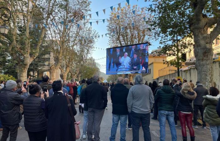 Revisit the visit of Pope Francis to Corsica, in full 9 hours live on ViaStella