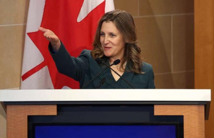 Here are the main achievements of Chrystia Freeland within the Trudeau cabinet