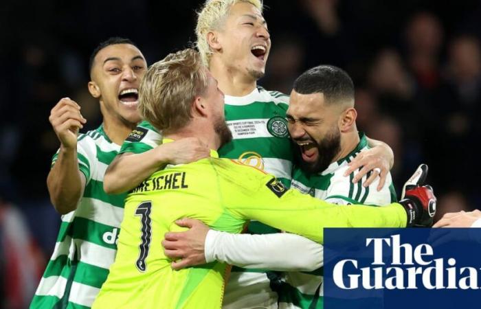 Celtic beat Rangers on penalties in League Cup final after six-goal thriller | Scottish League Cup