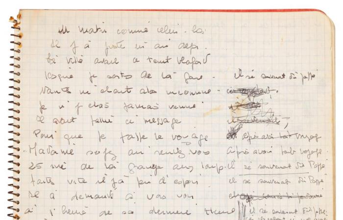 Had Barbara forgiven her father? What the drafts of “Nantes” sold at auction say