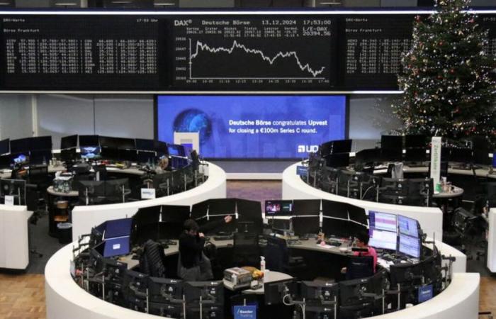 European stock markets expected to decline before PMI (updated) – 16/12/2024 at 08:37