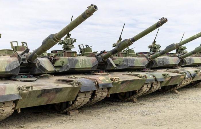 Defense: Taiwan receives a first batch of American Abrams tanks