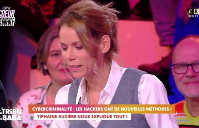 her daughter Tiphaine Auzière is struggling, she loses the thread live in TPMP