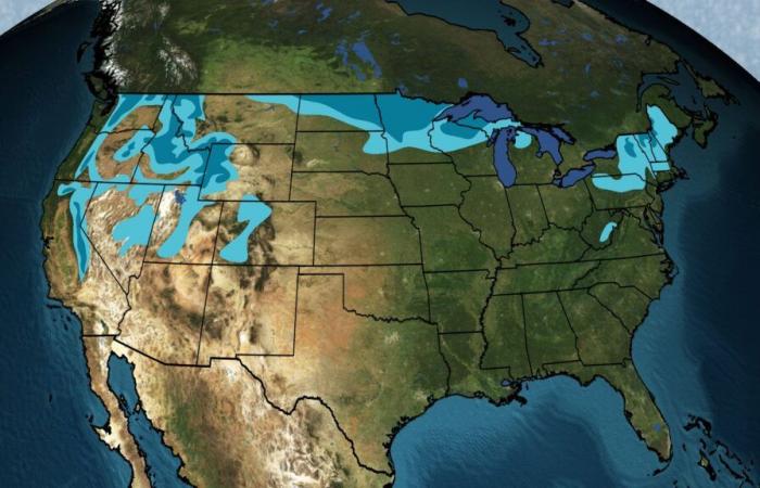 White Christmas Forecast 2024 | Weather.com