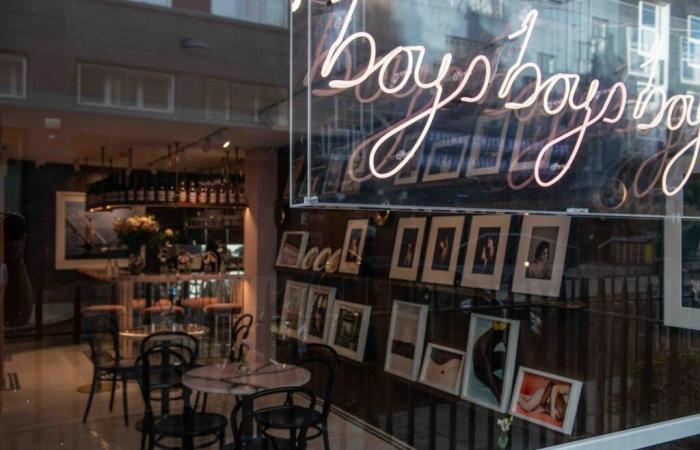 BOYS! BOYS! BOYS! Gallery Café is open in London