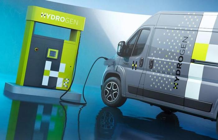 A new hydrogen van from 66,450 euros