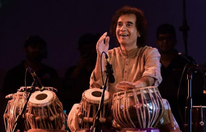 Legendary tabla virtuoso and Shakti founder Zakir Hussain dies at 73 : NPR