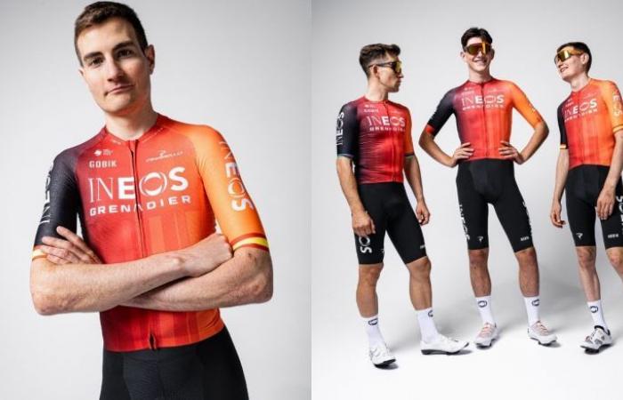 Cycling. Road – Little change for the 2025 INEOS Grenadiers jersey