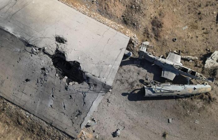 Syrian military arsenal destroyed by Israeli bombing campaign