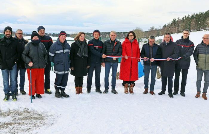 Inauguration of the new fire water point