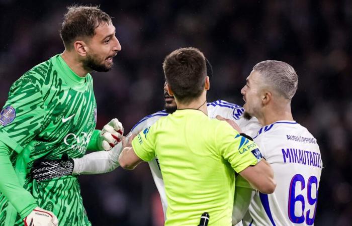 OL: Georges Mikautadze explains his altercation with Gianluigi Donnarumma