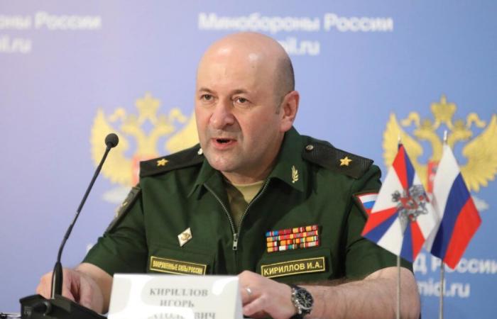 In Moscow, Igor Kirillov, senior Russian military official, killed in an explosion