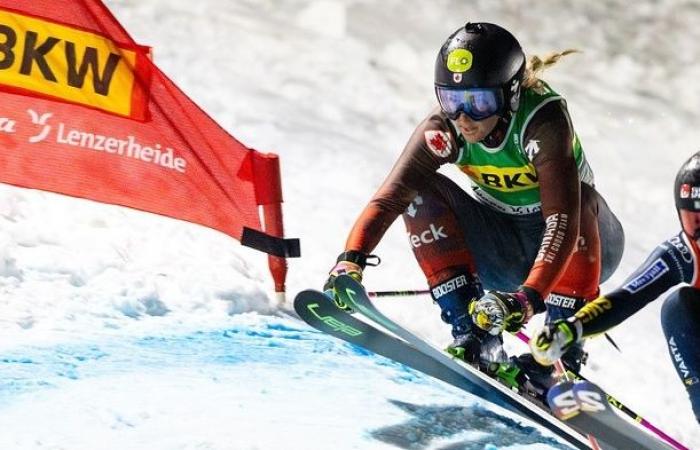 Ski cross | Hannah Schmidt returns to the podium in Arosa