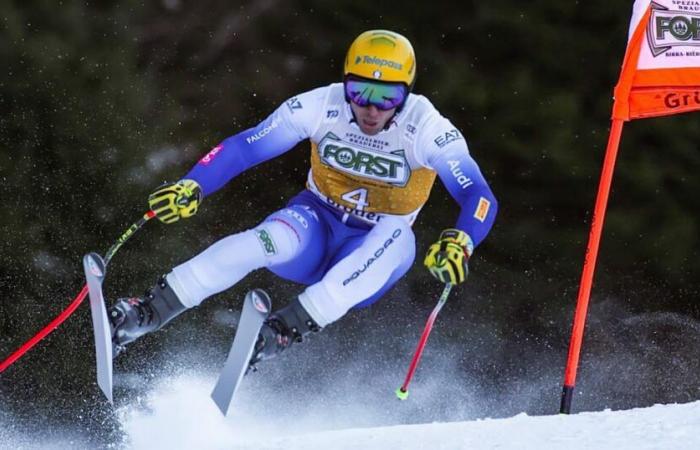 Alpine skiing – World Cup. Val Gardena: Break in front of Odermatt for the first training session, Sarrazin and the Blues placed