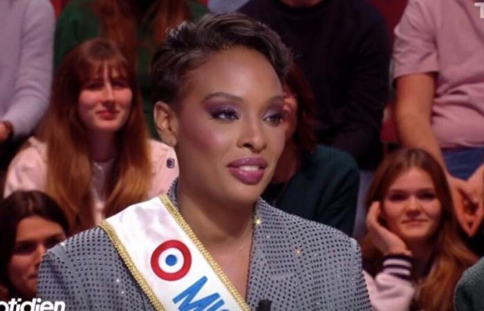 Angélique Angarni-Filipon (Miss France 2025) discovers that she almost brought down Sylvie Vartan during her coronation