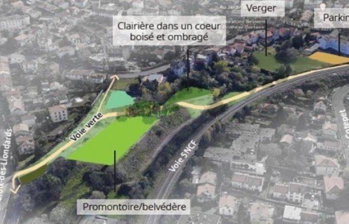 Clermont will have a new green corridor: a natural space in the heart of Vallières