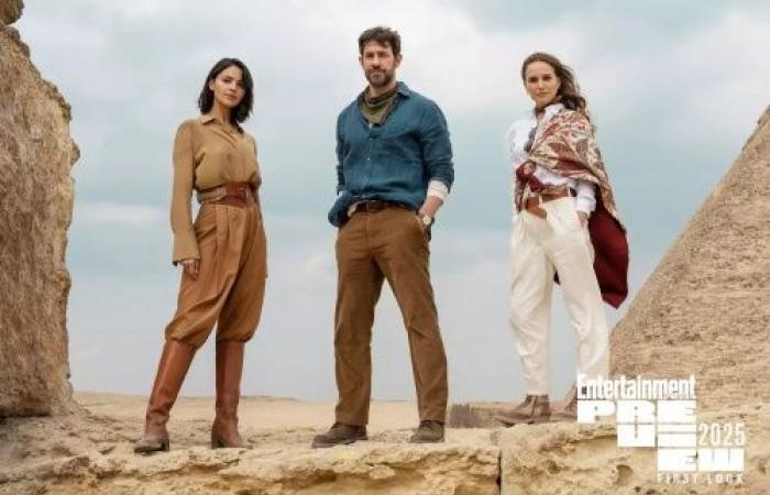 First images of ‘Fountain Of Youth’, an adventure story starring John Krasinski, Natalie Portman and Eiza González – El Séptimo Arte: Your film website