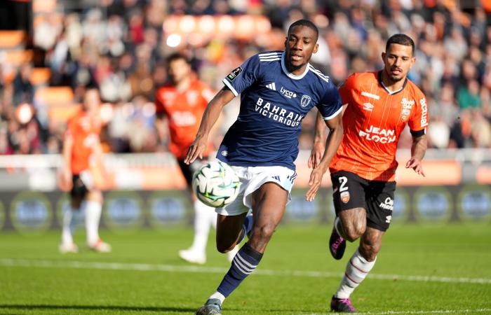 Lorient takes control after victory against Paris FC