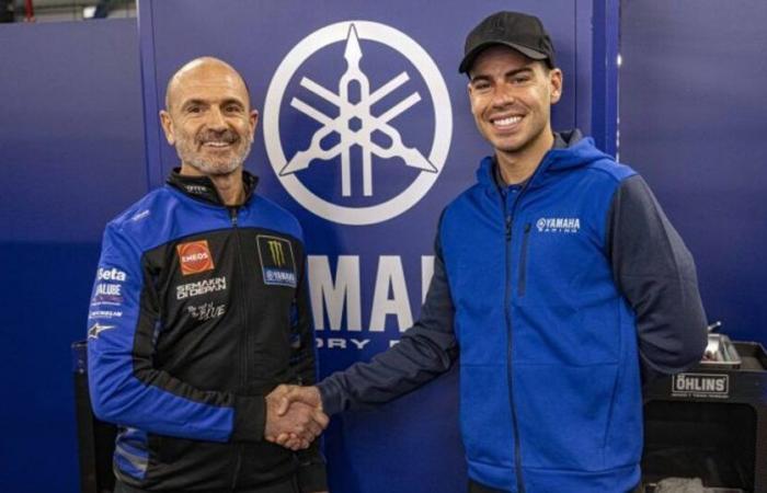 A.Fernández joins Yamaha as test rider for 2025