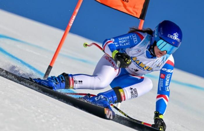 Alpine skiing – European Cup. Loïs Abouly remains off the podium in super-G in Zinal