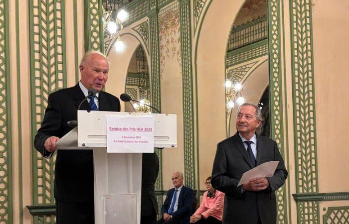 Rocamadour. A Legion of Honor award honors the Rucher school