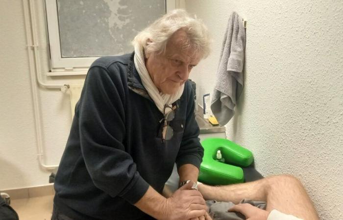 (2/5) Gilbert Beck, 79 years old, osteopath from AS Still-Mutzig foot: “What a joy to be with young people”