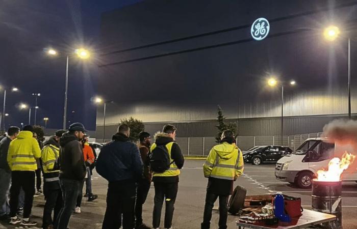 The blocking of the General Electric site in Montoir-de-Bretagne still in progress