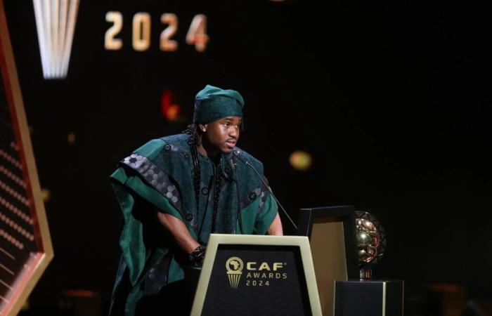 CAF Awards 2024: Nigerian Lookman succeeds his compatriot Osimhen