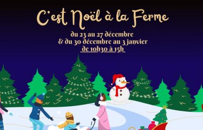 La Ferme offers creative workshops during the Christmas holidays