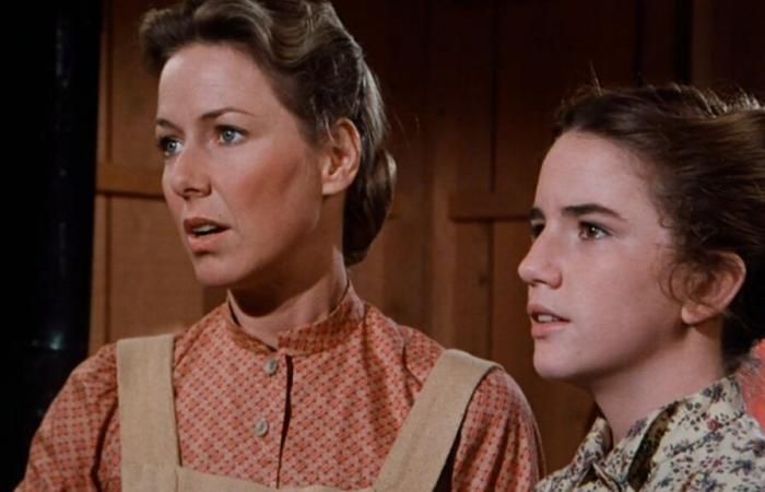 how old are Charles and Caroline Ingalls in season 7?