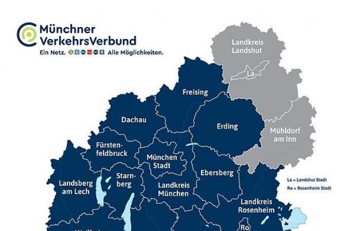 MVV continues to grow: What the ticket from Munich to Garmisch-Partenkirchen will cost