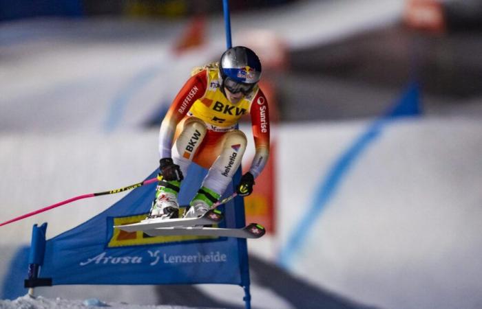 Unlucky Swiss skiers in Arosa