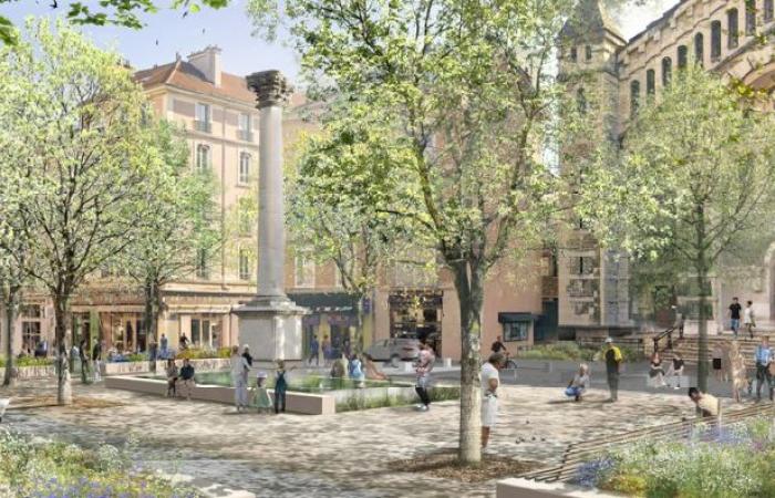 Grenoble is rethinking Place de Metz to make the parking lot a real place for residents