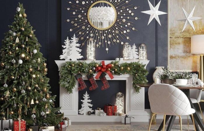 16 festive fireplace decorations to amaze your guests this Christmas