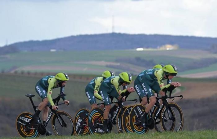 The team time trial, permanent guest of Paris-Nice