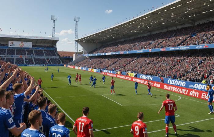 Dunkerque continues its victorious run at home against Caen and positions itself on the podium of Ligue 2 – GFCA Football