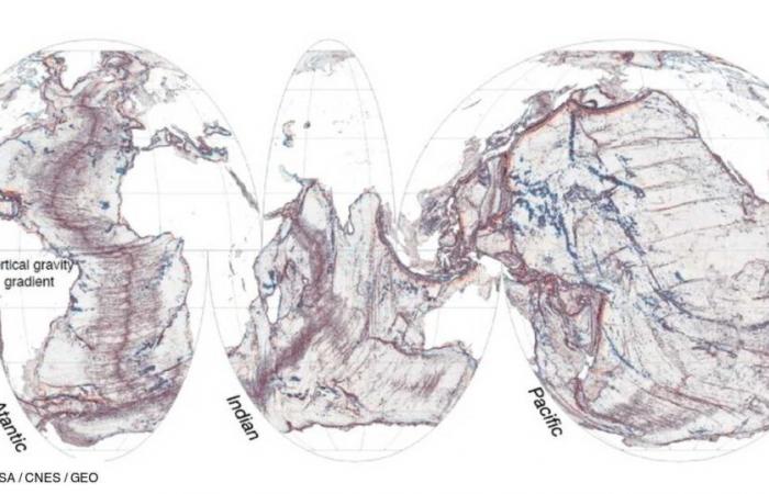 The Eye of GEO: A global map of the seabed reveals several thousand hidden volcanoes